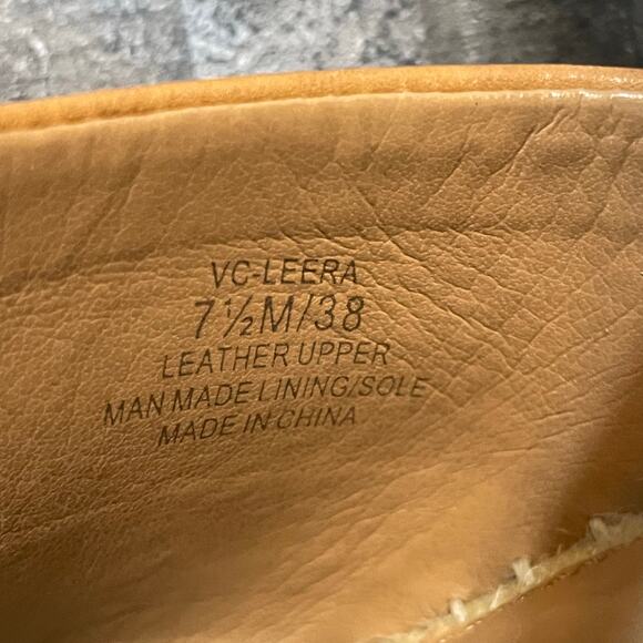 Vince Camuto Women's Leera Espadrilles Wedges Ankle Strap Sandals size 7.5 Tan - Picture 11 of 15